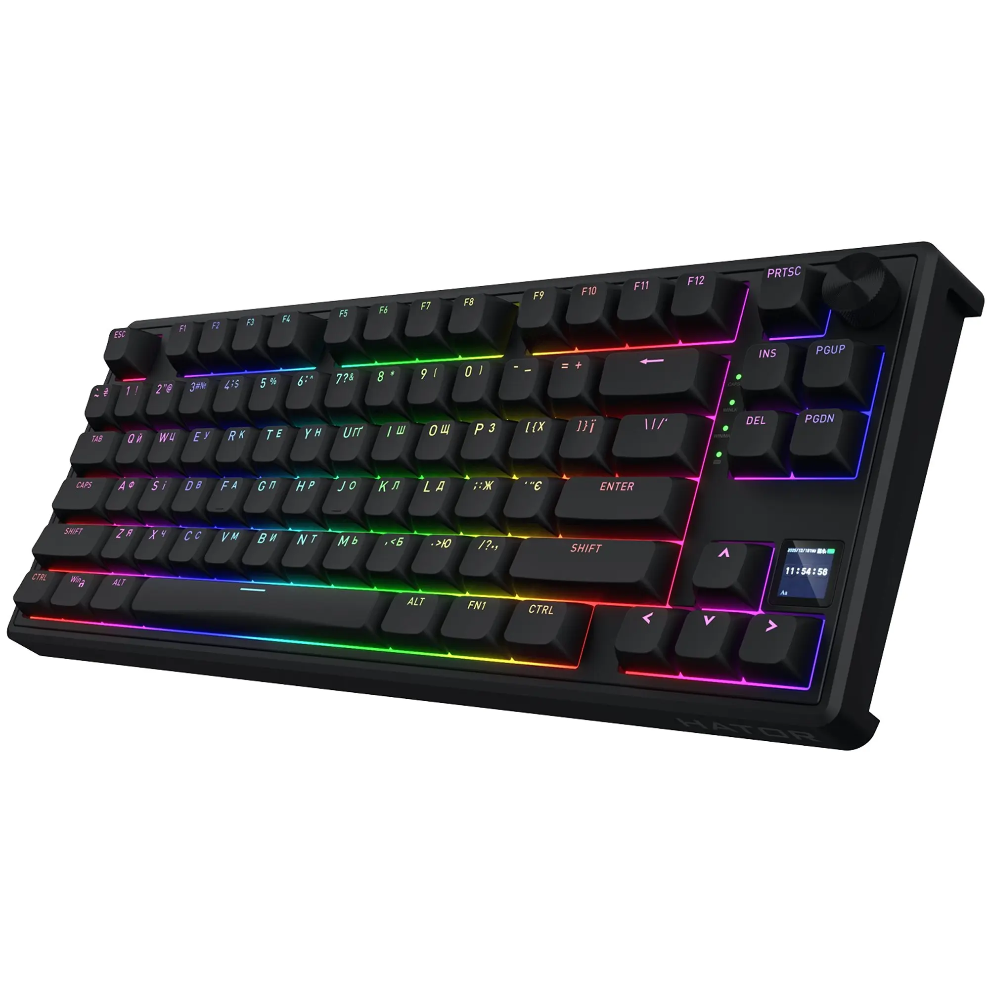 Купити Клавіатура HATOR Skyfall 80 PRO Wireless Black (HTK4181UA) - фото 2