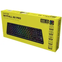 Купити Клавіатура HATOR Skyfall 80 PRO Wireless Black (HTK4181UA) - фото 6