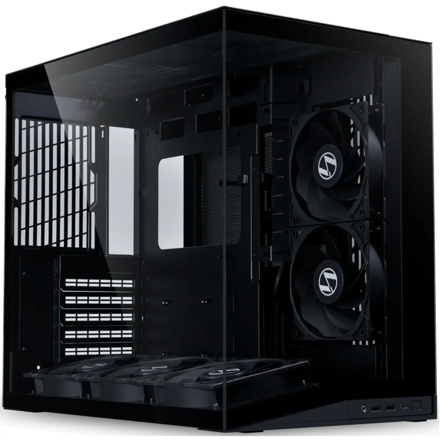 Купити Корпус Lian Li O11 Dynamic Mini V2 Flow Black (G99.O11DMIV2FX.00) - фото 1