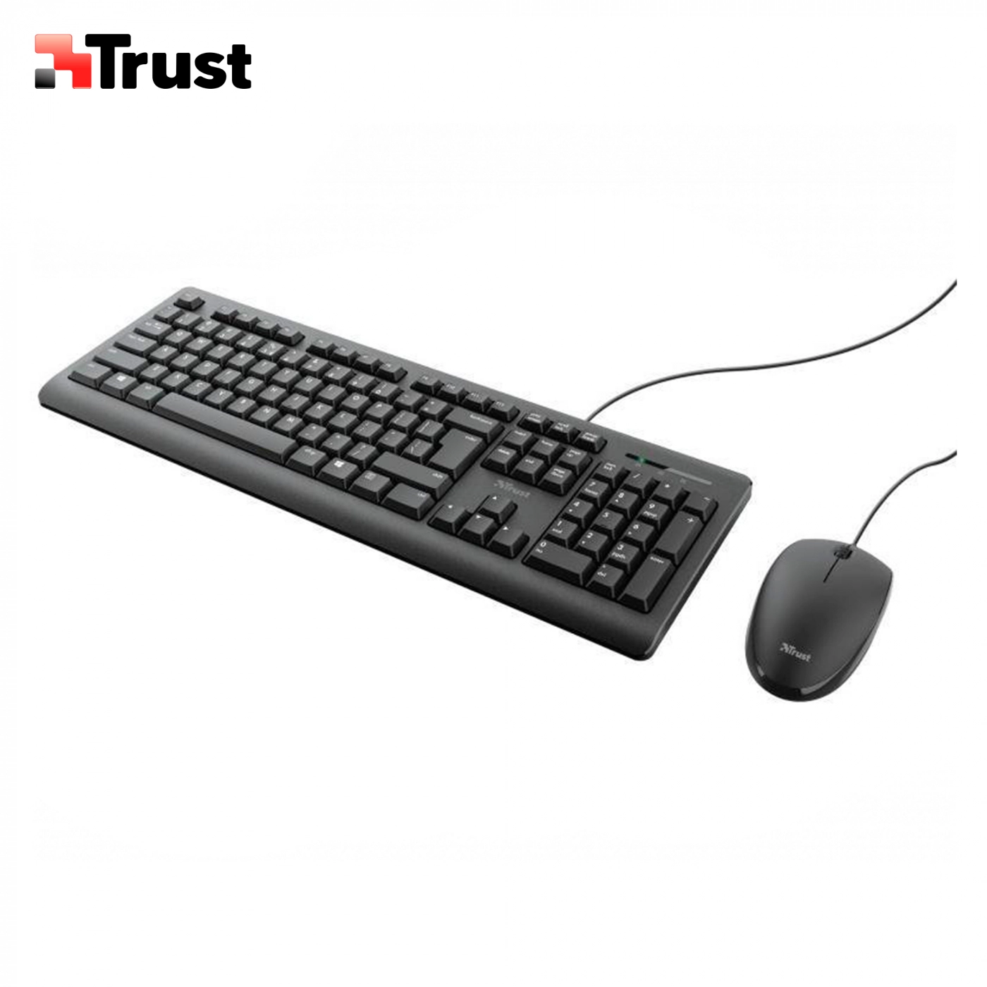Купить Комплект клавиатура+мышь Trust Primo USB UA Black - фото 2