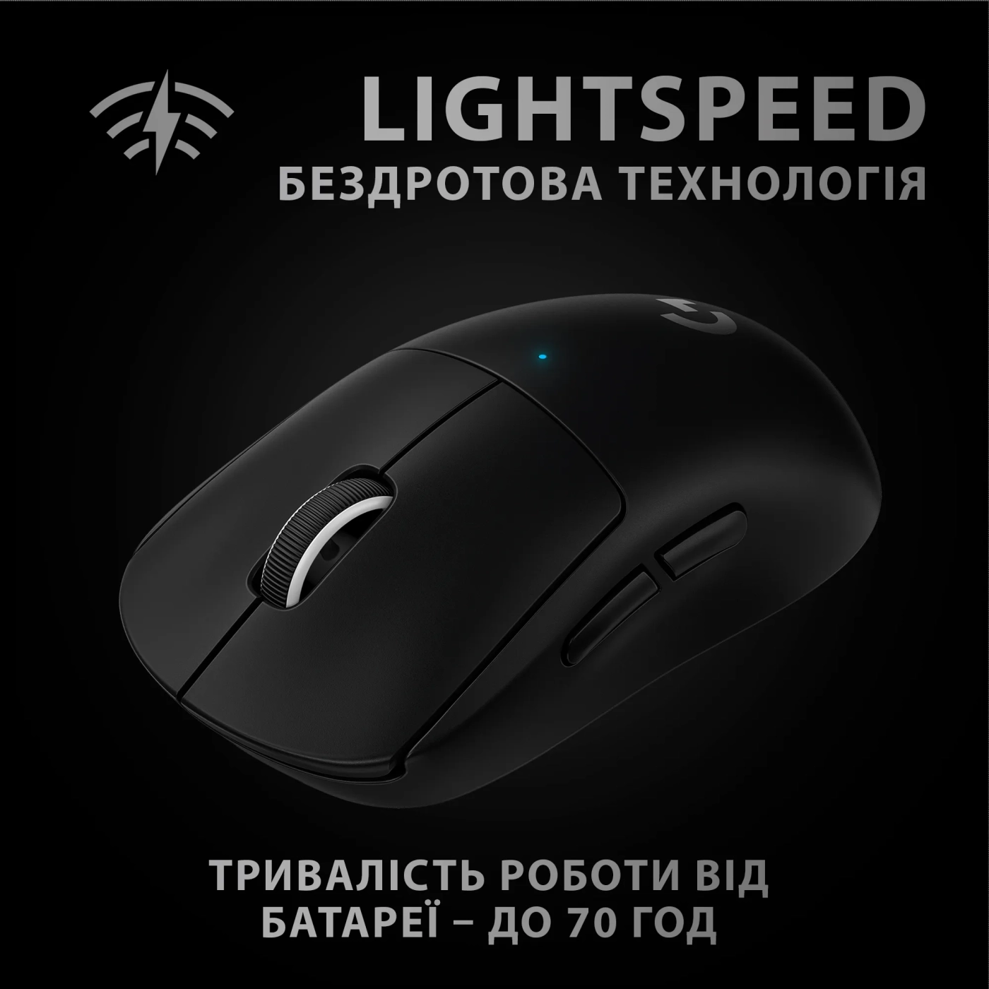 Купити Миша Logitech G Pro X Superlight Wireless Black - фото 11