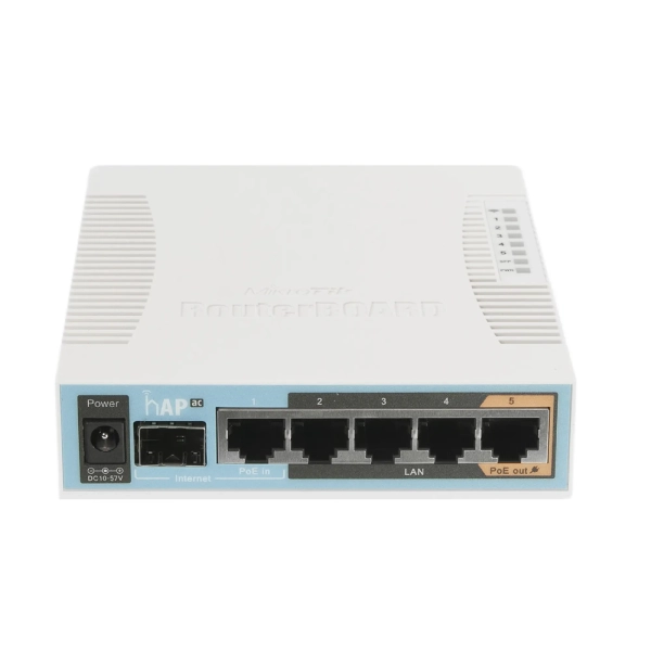 Купить Беспроводной маршрутизатор Mikrotik hAP AC RB962UiGS-5HacT2HnT - фото 2