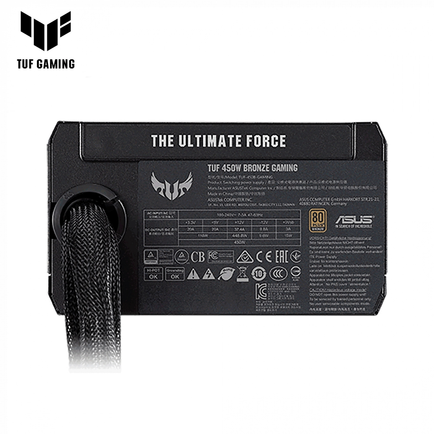 Купить Блок питания ASUS TUF 450W 80+ Bronze - фото 4