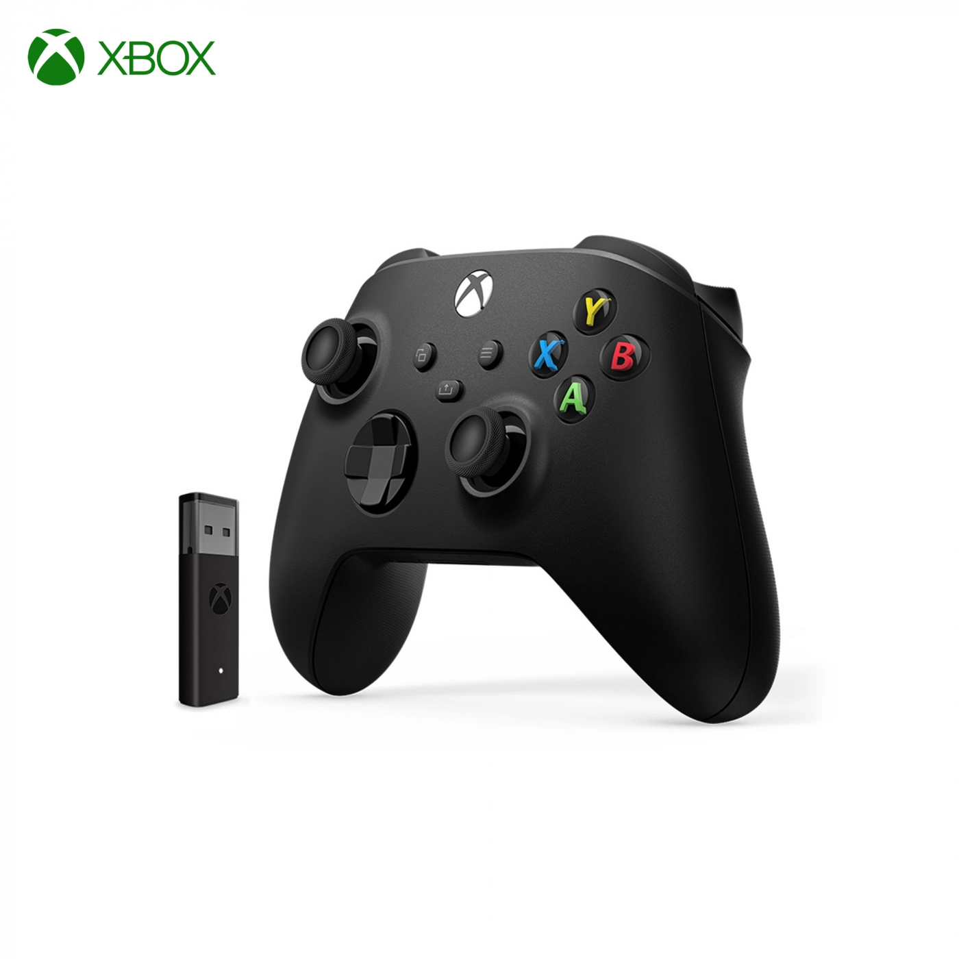 Купить Геймпад Microsoft XboxSeries X | S Wireless Controller Carbon Black plus Adapter - фото 2