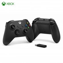 Купити Геймпад Microsoft XboxSeries X | S Wireless Controller Carbon Black plus Adapter - фото 4