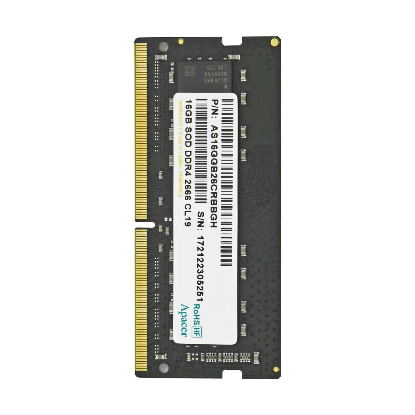Купить Модуль памяти Apacer AS16GGB26CRBBGH 16GB - фото 2