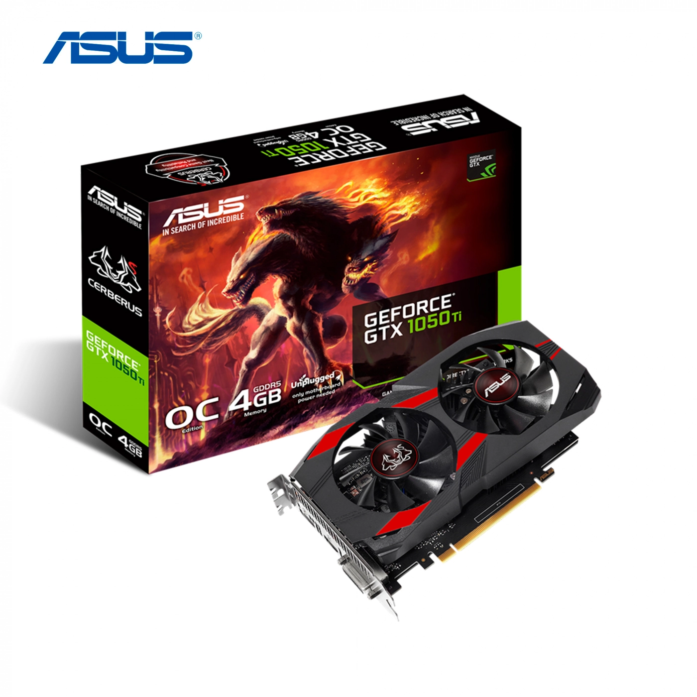 Купить Видеокарта ASUS GeForce CERBERUS-GTX1050TI-O4G - фото 8