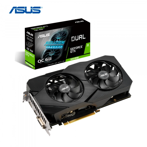 Купить Видеокарта ASUS GeForce DUAL-GTX1660S-O6G-EVO - фото 6