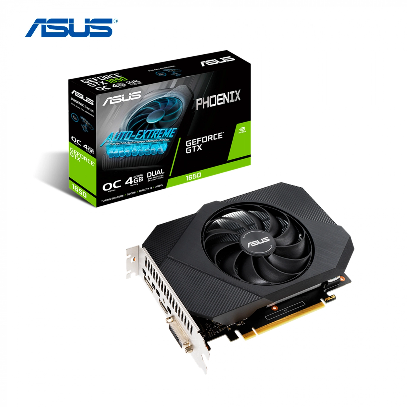 Купить Видеокарта ASUS Phoenix GeForce GTX 1650 OC edition 4GB GDDR6 (PH-GTX1650-O4GD6) - фото 6