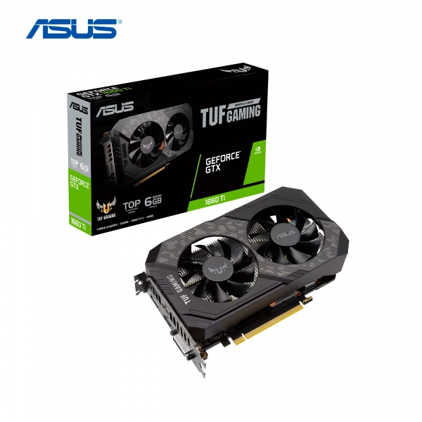 Купить Видеокарта ASUS GeForce TUF-GTX1660TI-T6G-EVO-GAMING - фото 9