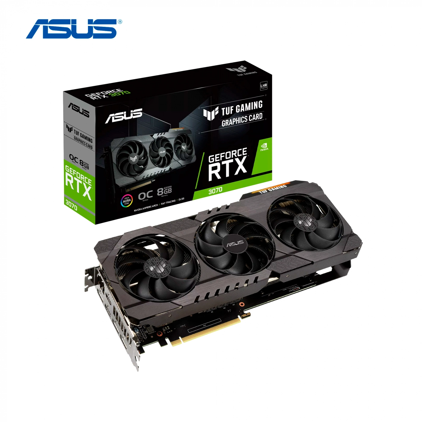 Купить Видеокарта ASUS TUF Gaming GeForce RTX 3070 V2 OC Edition 8GB GDDR6 - фото 7
