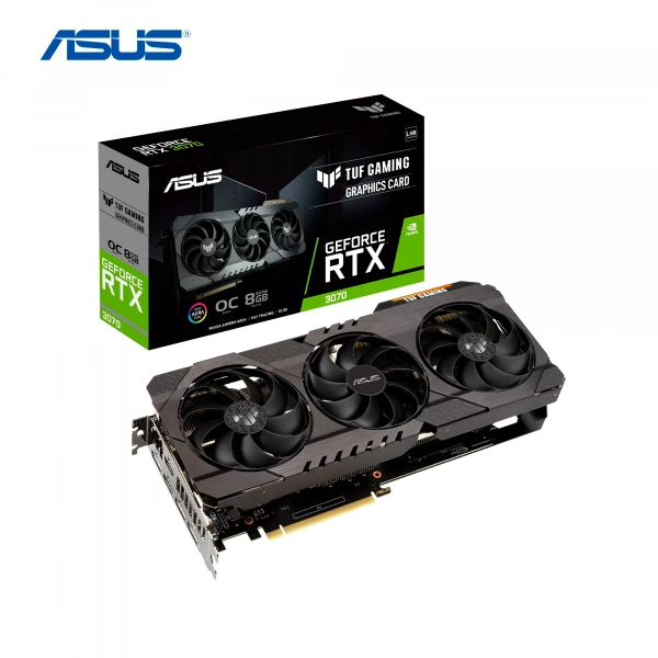 Купить Видеокарта ASUS TUF Gaming GeForce RTX 3070 V2 OC Edition 8GB GDDR6 - фото 7