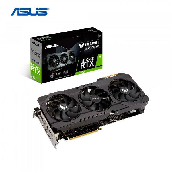 Купить Видеокарта ASUS GeForce TUF-RTX3080-O10G-V2-GAMING LHR - фото 7