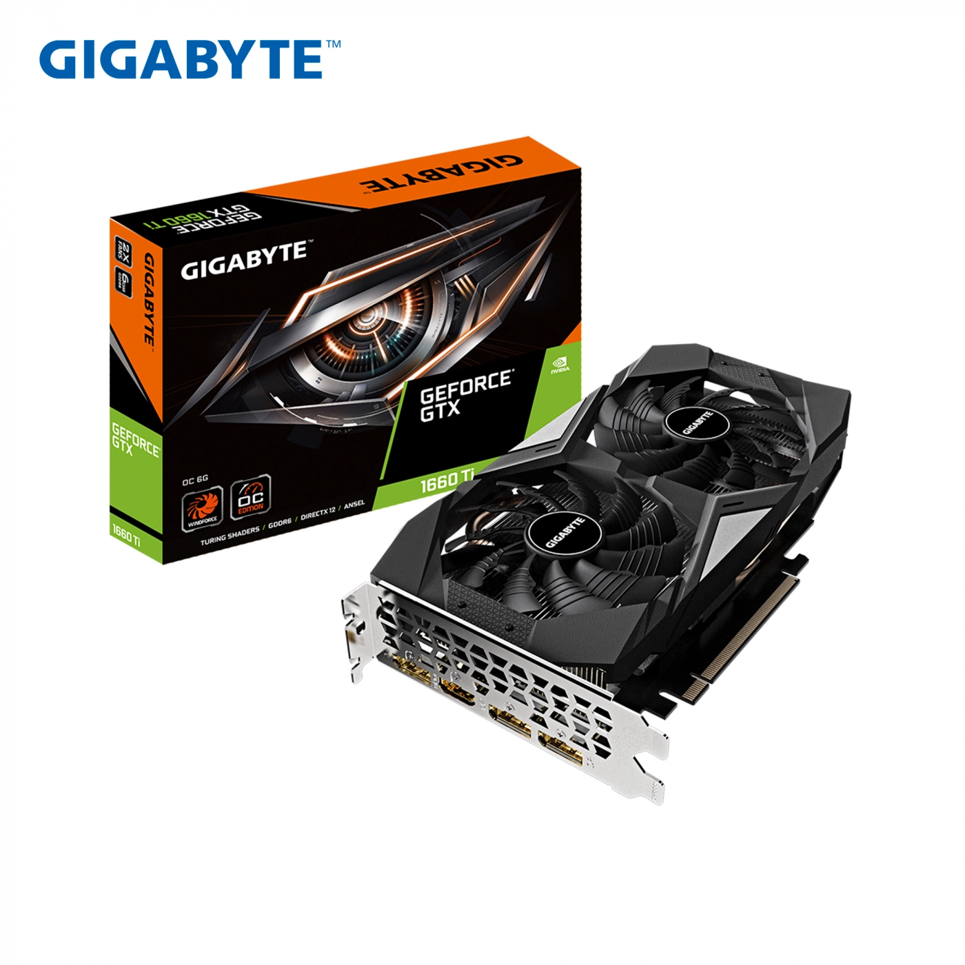 Купить Видеокарта GIGABYTE GeForce GV-N166TOC-6GD 1.0 - фото 7