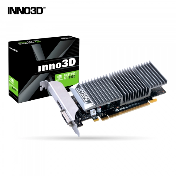Купить Видеокарта Inno3D GeForce GT 1030 2GD5 Passive LP - фото 2