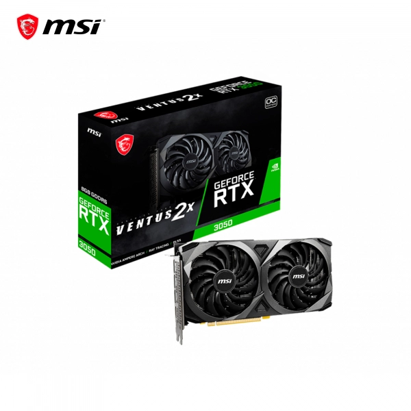 Купить Видеокарта MSI GeForce RTX 3050 VENTUS 2X 8G OC - фото 5