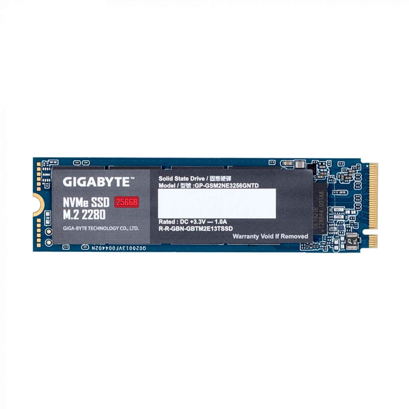 Купити SSD Gigabyte M.2 NVMe SSD GP-GSM2NE3256GNTD 256 ГБ - фото 1