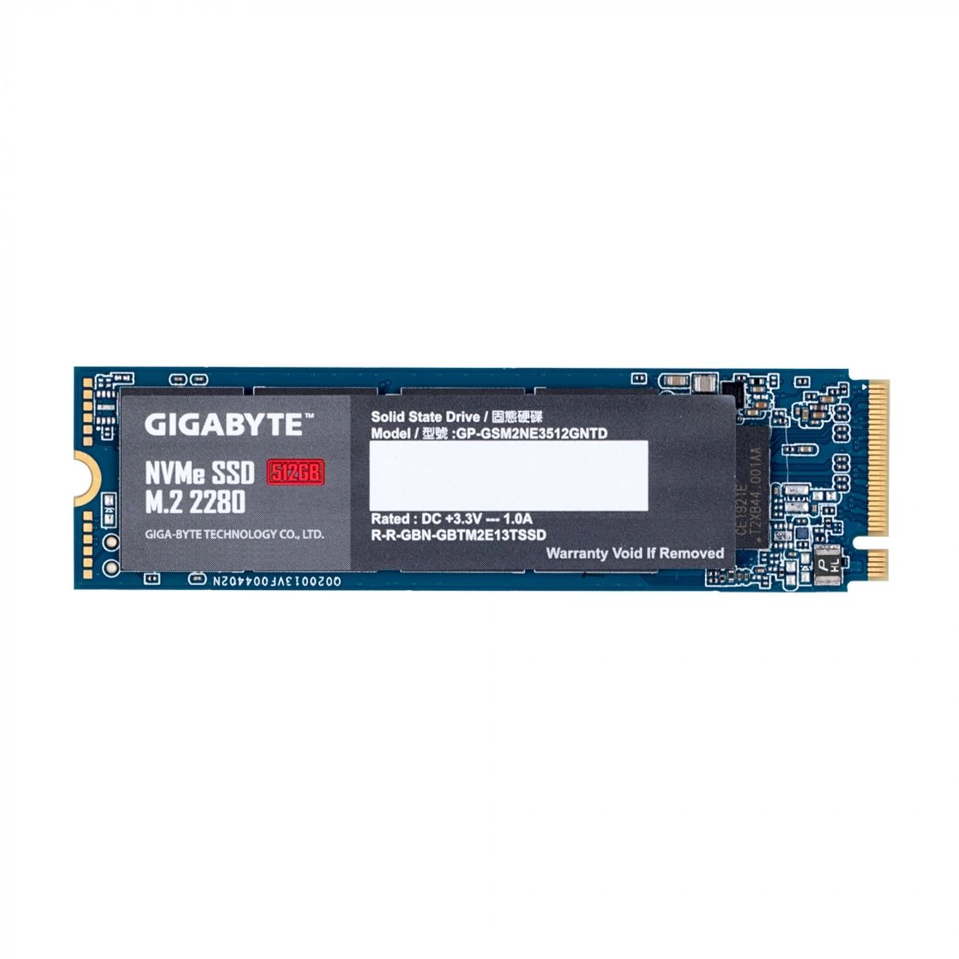 Купити SSD Gigabyte M.2 NVMe SSD GP-GSM2NE3512GNTD 512 ГБ - фото 1