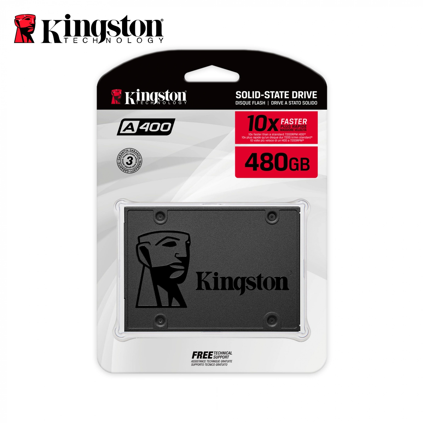 Купити SSD Kingston A400 SA400S37/480G 480 ГБ - фото 2
