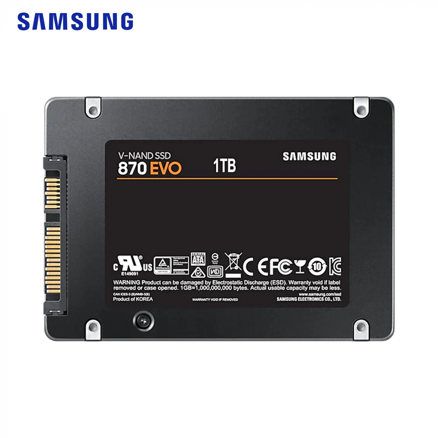 Купить SSD Samsung 870 EVO MZ-77E1T0 1 ТБ - фото 5