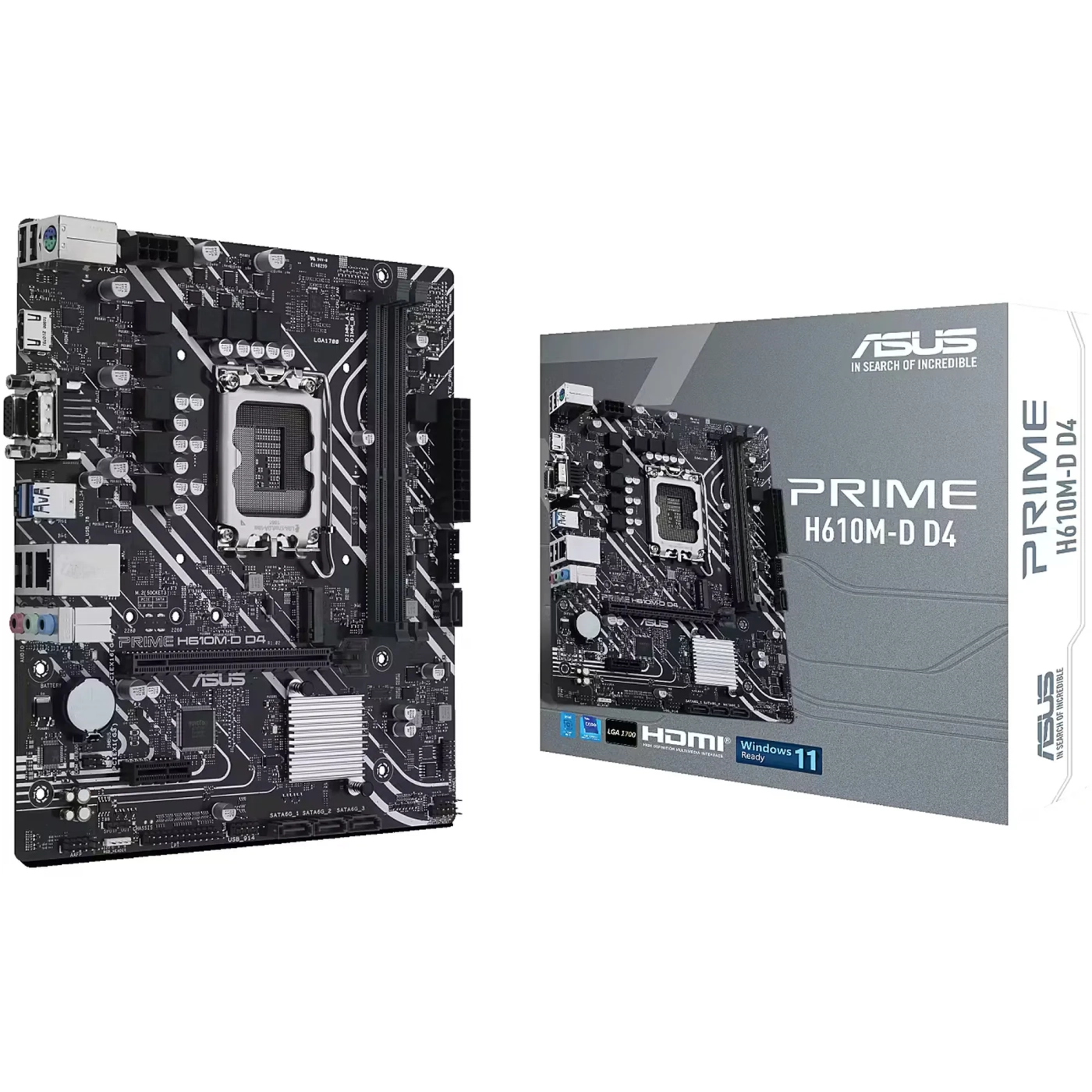 Купити Материнська плата ASUS PRIME H610M-D D4 - фото 1