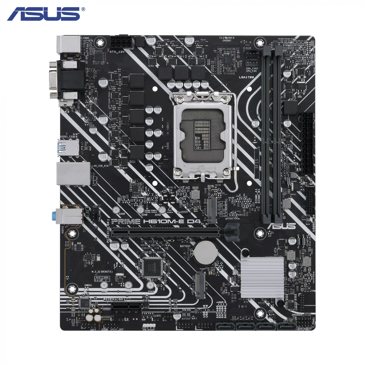 Купить Материнская плата ASUS PRIME H610M-E D4 - фото 2