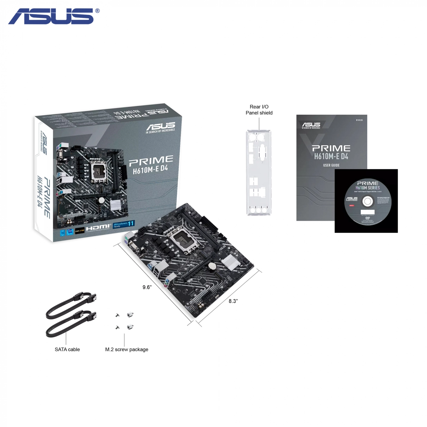 Купить Материнская плата ASUS PRIME H610M-E D4 - фото 6