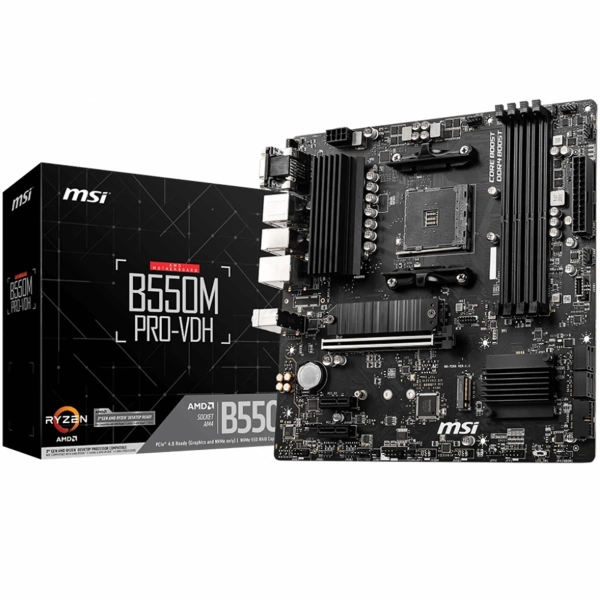 Купити Материнська плата MSI B550M Pro-VDH - фото 1