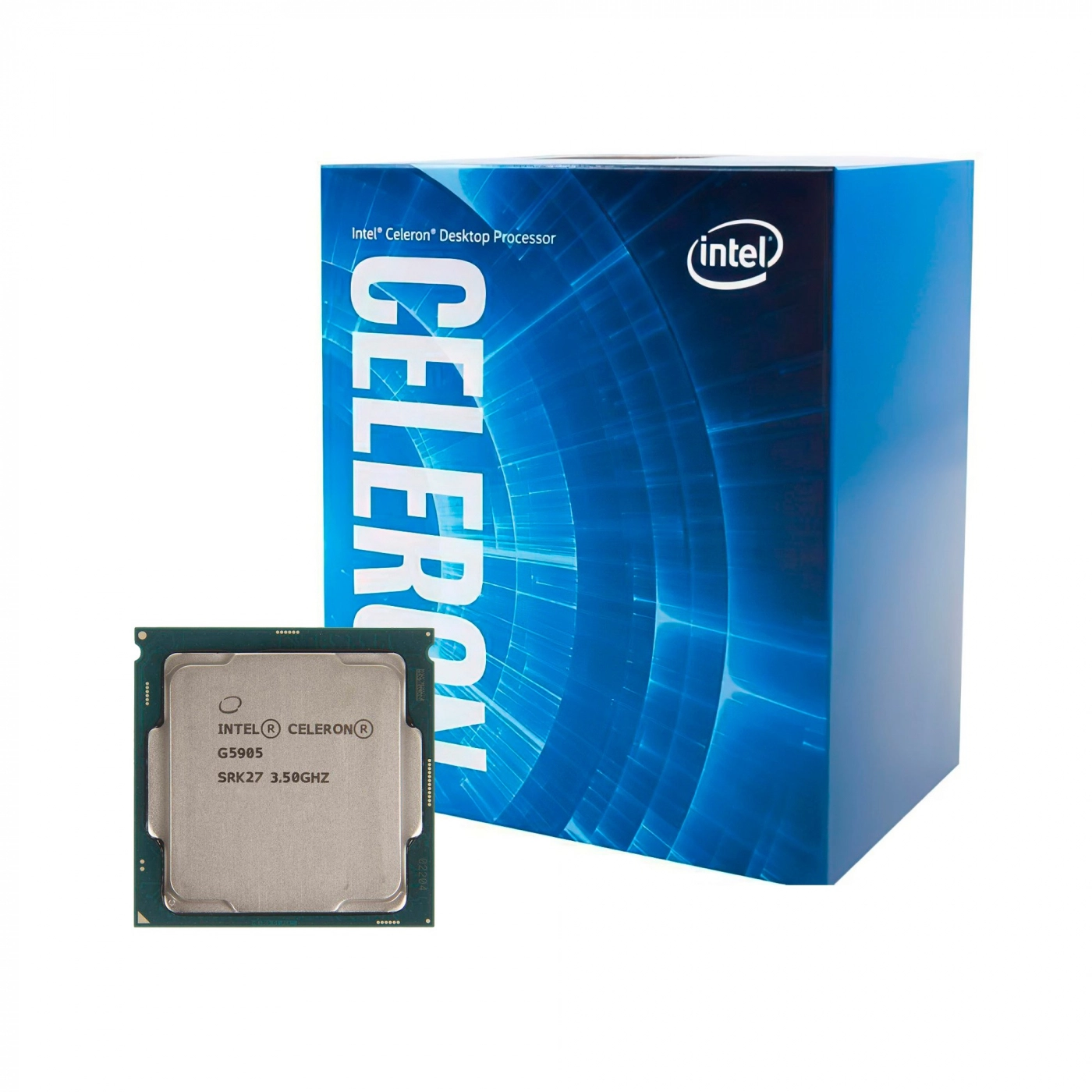 Купить Процессор INTEL Celeron G5905 (2C/2T, 3.5GHz, 4MB, LGA1200) BOX - фото 1