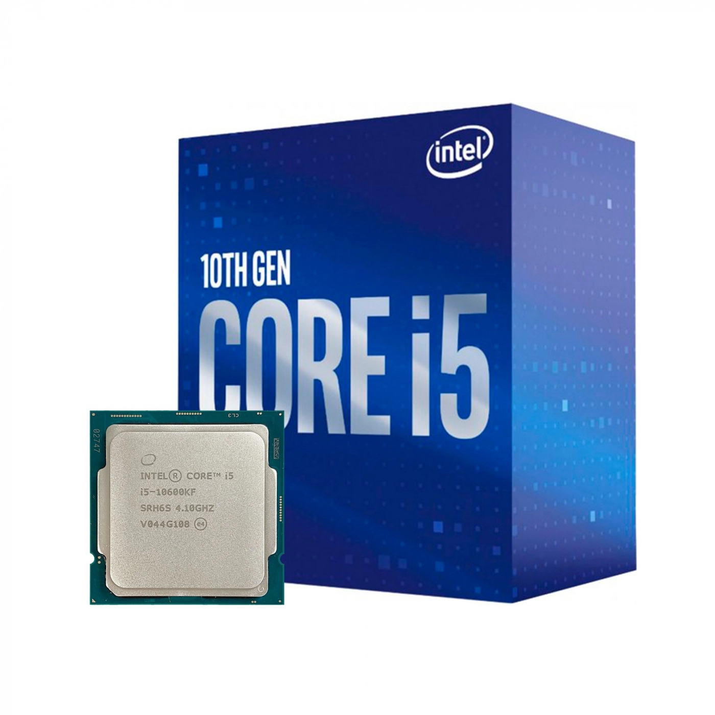 Купити Процесор INTEL Core i5-10600KF (4.1GHz, 12MB, LGA1200) BOX - фото 1