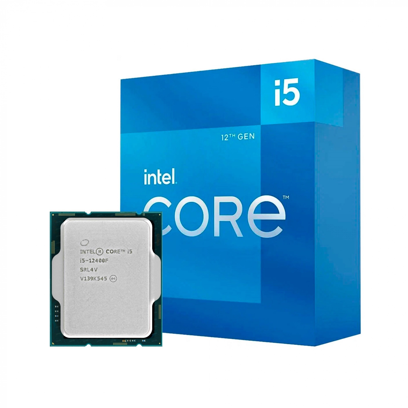 Купити Процесор INTEL Core i5-12400F (6С/12T, 2.5GHz, 18MB, LGA1700) BOX - фото 1