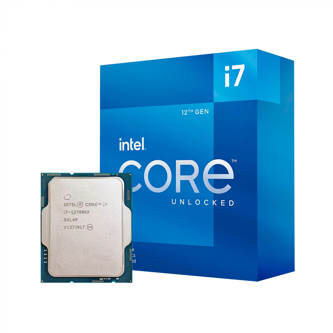 Купити Процесор INTEL Core i7-12700KF (12C(8P+4E)(/20T, 3.6GHz, 25MB, LGA1700) BOX - фото 1