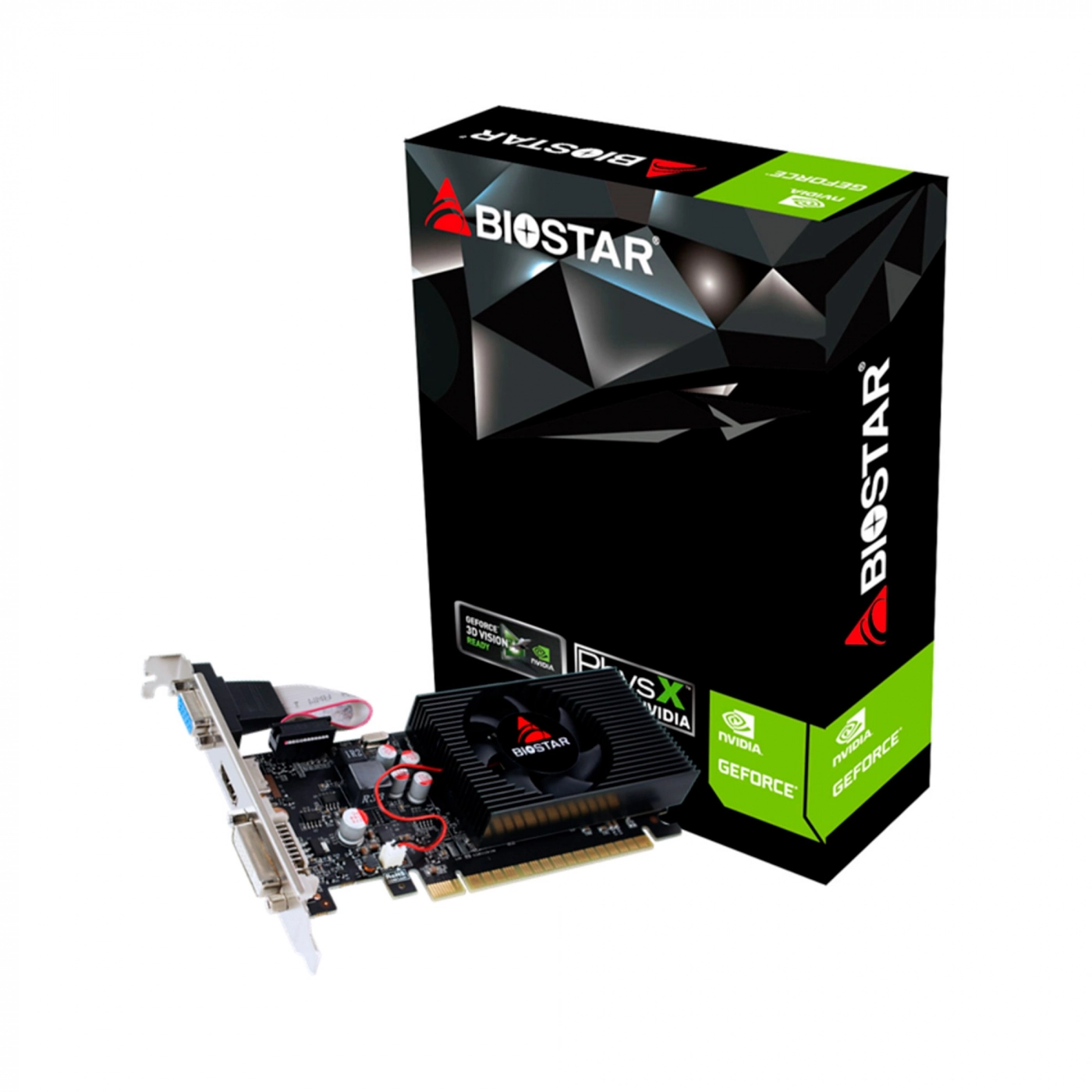 Купить Видеокарта BIOSTAR GeForce GT730-4GB D3 LP - фото 1