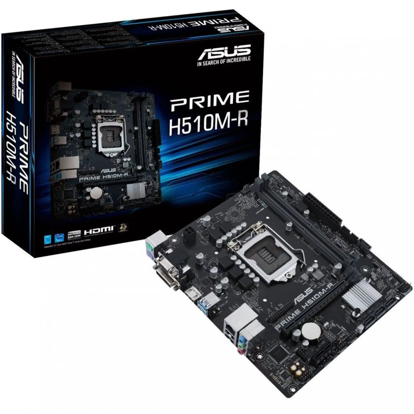 Купити Материнська плата ASUS PRIME H510M-R-SI - фото 1