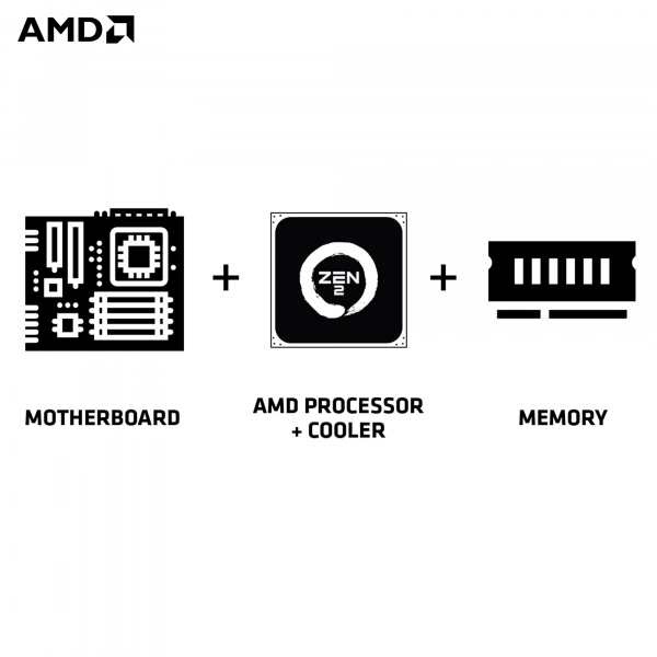 Купить Комплект AMD 4700S 8-Core Desktop Kit with 16GB - фото 4