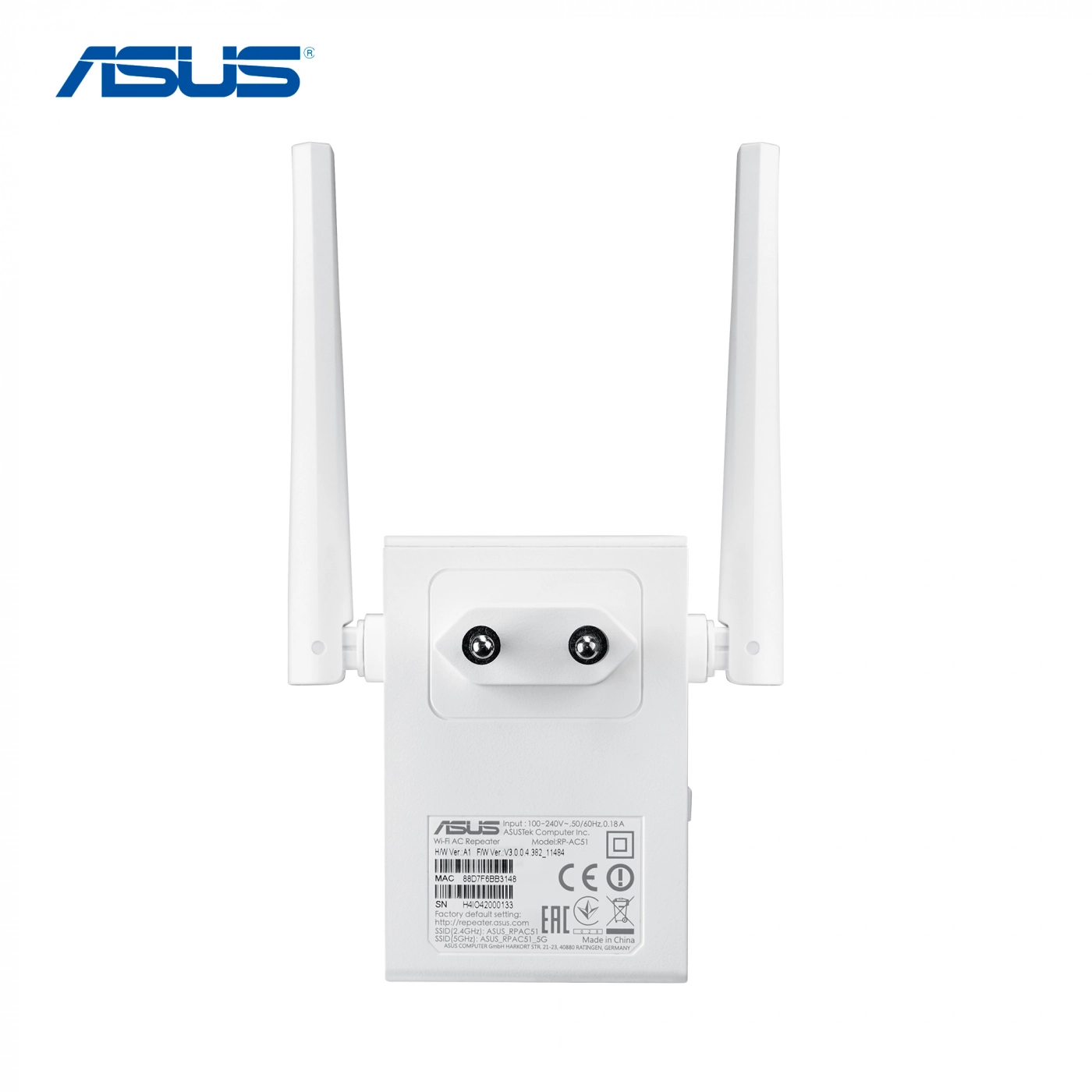 Купить Ретранслятор Wi-Fi ASUS RP-AC51 - фото 4