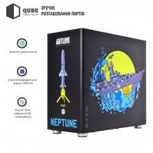 Купити Корпус QUBE V9 Aluminum Black NeptuneUA Printed (QBV9M_WBNU3PN) - фото 6
