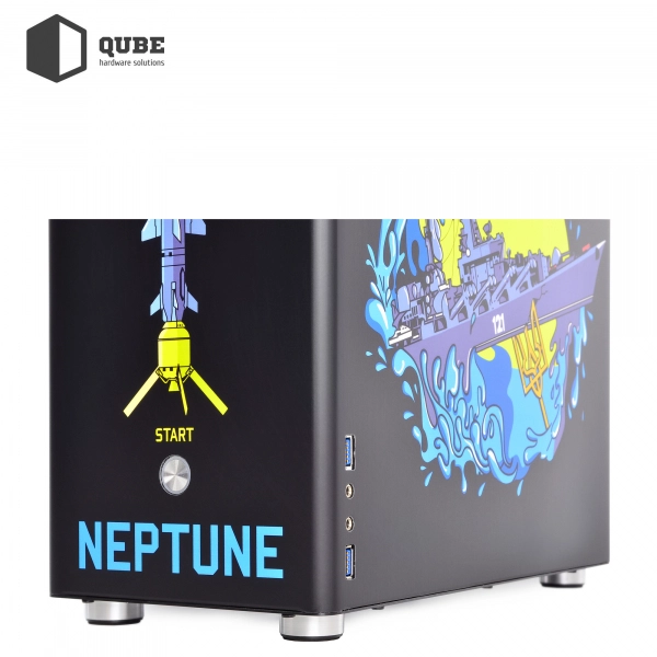 Купить Корпус QUBE V9 Aluminum Black NeptuneUA Printed (QBV9M_WBNU3PN) - фото 9