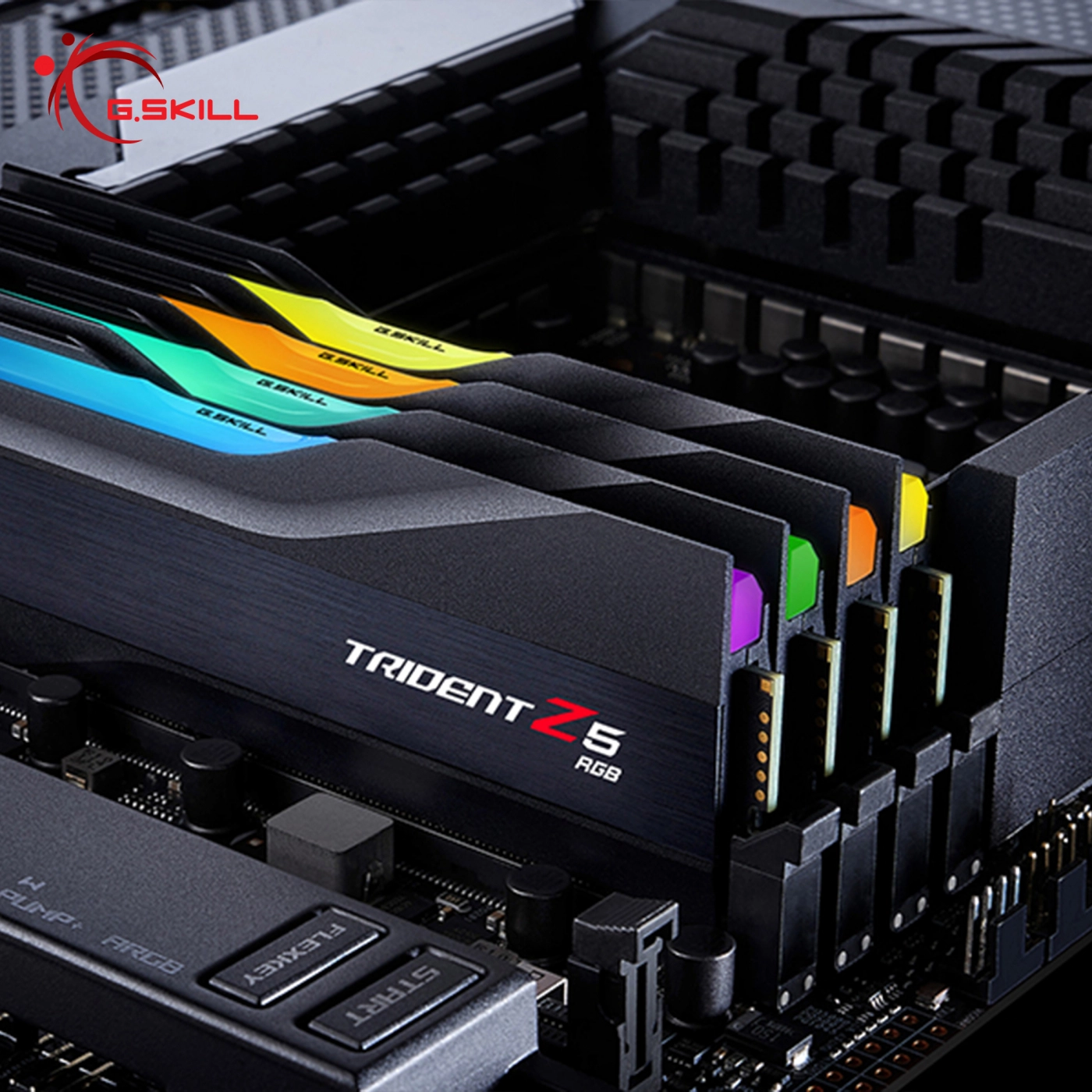 Купить Модуль памяти G.Skill Trident Z5 TZ5RK RGB DDR5-6000 CL36-36-36-96 1.35V 32GB (2x16GB) - фото 7