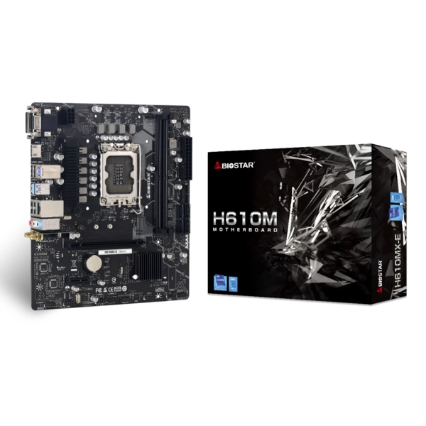Купити Материнська плата Biostar H610MX-E - фото 1