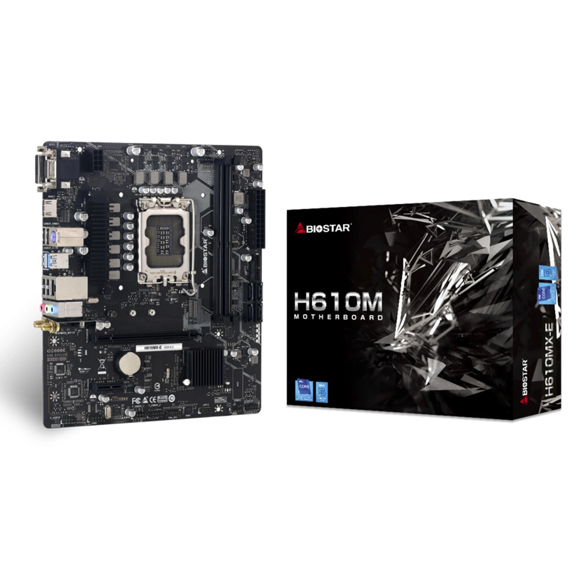 Купити Материнська плата Biostar H610MX-E - фото 1