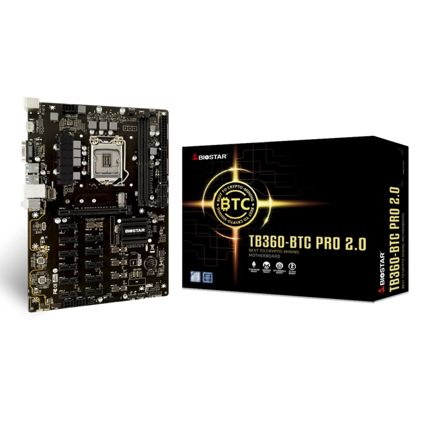 Купити Материнська платаBiostar TB360-BTC PRO 2.0 - фото 1