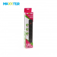 Купить Сетевой фильтр Maxxter SPM5-G-6B 1.8 м, 5 розеток - фото 2