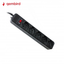 Купити Мережевий фільтр Gembird SPG5-G-10G 3 м, 5 розеток - фото 2