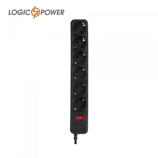 Купити Мережевий фільтр LogicPower LP-X6 3 м, 6 розеток - фото 2