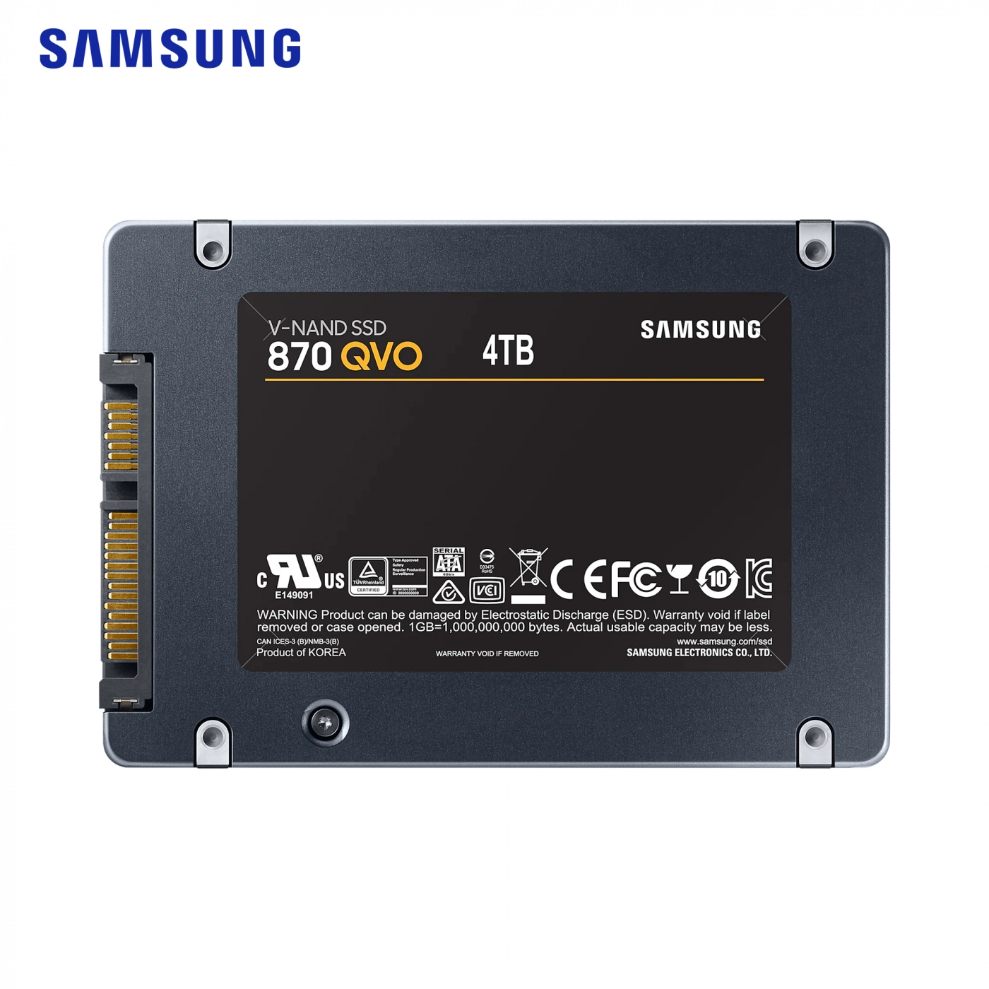 Купить SSD Samsung 870 QVO MZ-77Q4T0 4 ТБ - фото 4