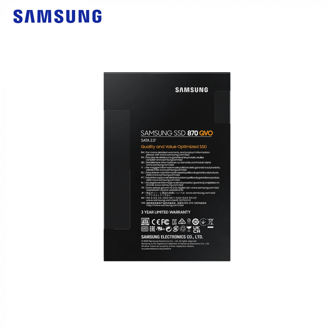 Купити SSD Samsung 870 QVO MZ-77Q4T0 4 ТБ - фото 8