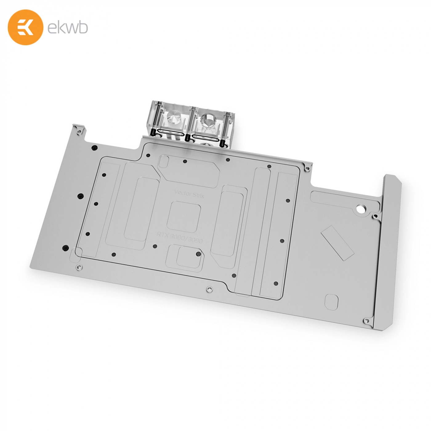 Купить Водоблок EKWB EK-Quantum Vector Strix RTX 3080/3090 Active Backplate D-RGB - Plexi - фото 2