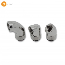 Купить Фитинг EK-AF Angled 2x45° G1/4 Black Nickel - фото 2