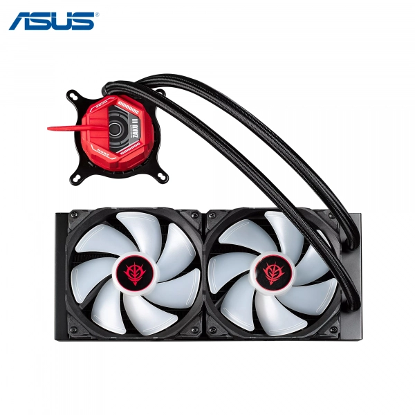 Купить Система жидкостного охлаждения ASUS TUF GAMING LC 240 RGB ZAKU II EDITION - фото 2